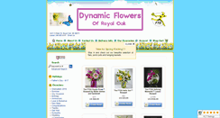 Desktop Screenshot of dynamicflowersro.com